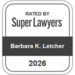 Rated By Super Lawyers | Barbara K. Letcher | 2026